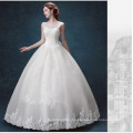 Q035 In Stock Hot princess wedding dress 2017 Cheap Lace wedding dresses wedding gown